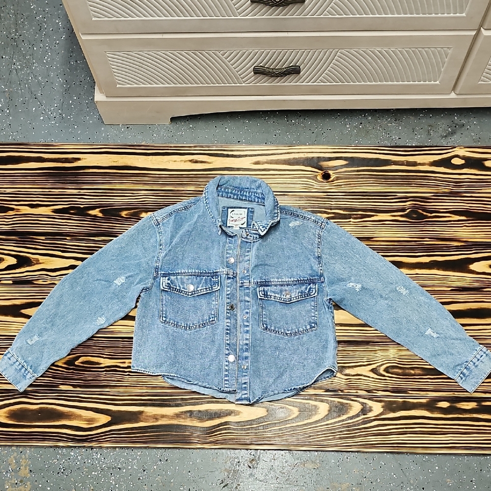 Stoosh Light Blue Denim Jacket